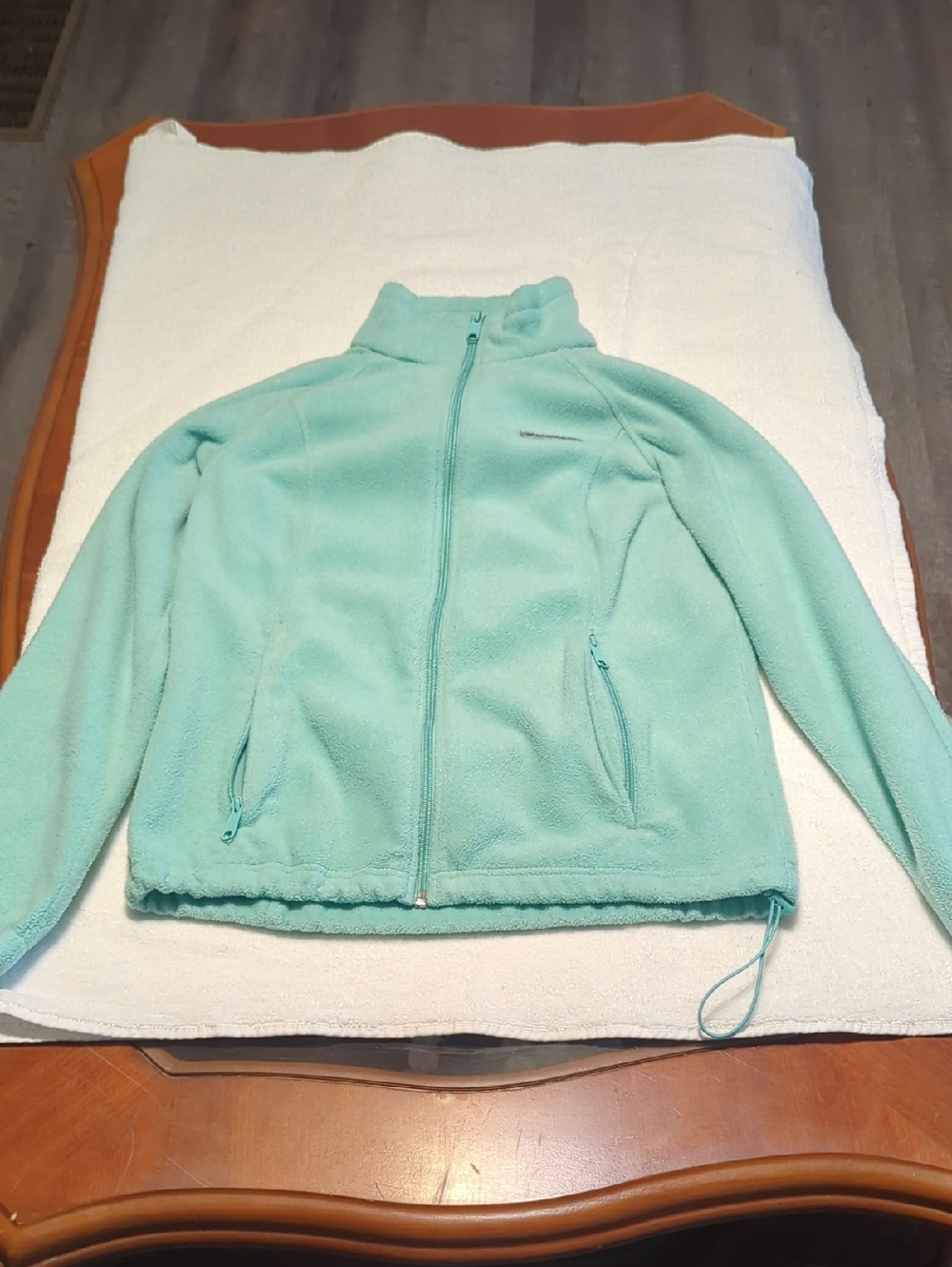 Columbia Mint Green Fleece Jacket